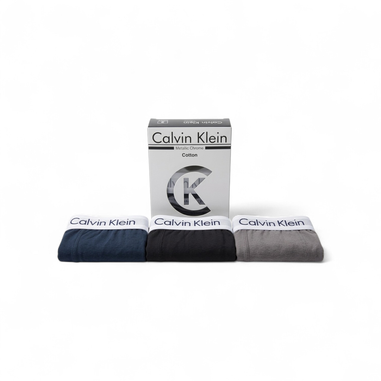 Men’s Cotton Boxers – Modern Minimalist pack of 3
